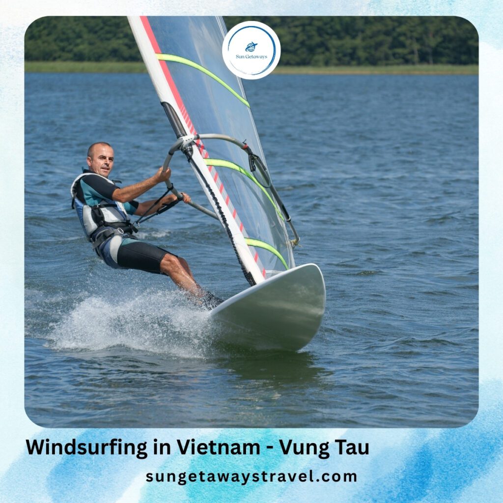 Windsurfing in Vung Tau