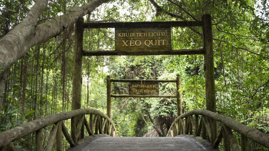 Xeo Quyt Relic Site in Vietnam