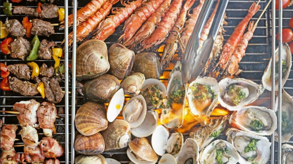 vietnam grilled seafood