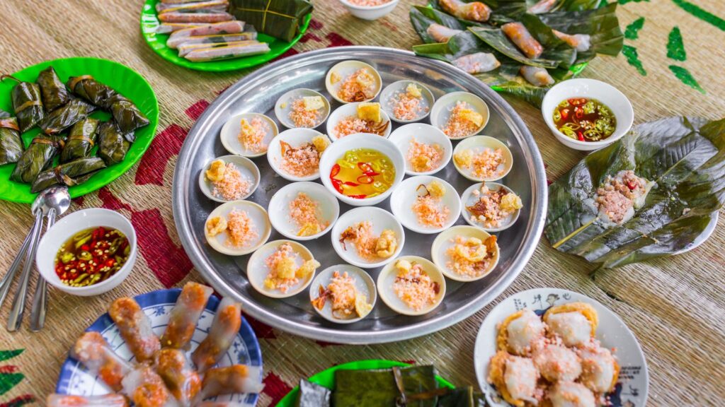 Vietnamese savory snacks