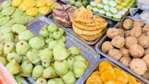 sweet cakes in Vietnam