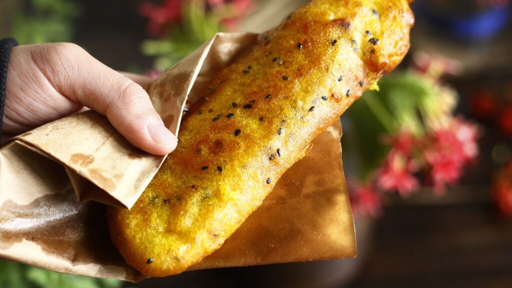 try vietnam banana cake 