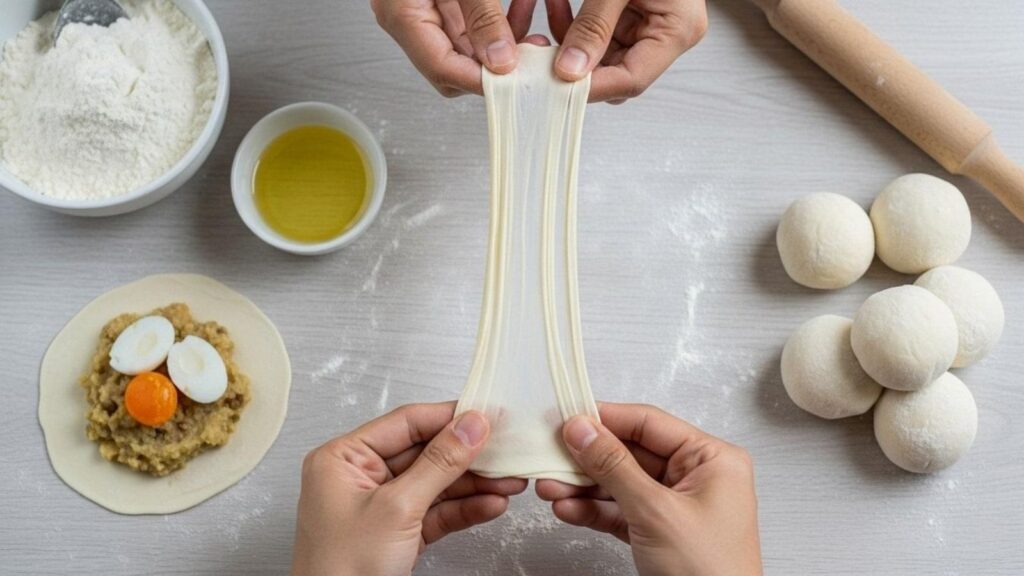 Vietnamese pia cake ingredients