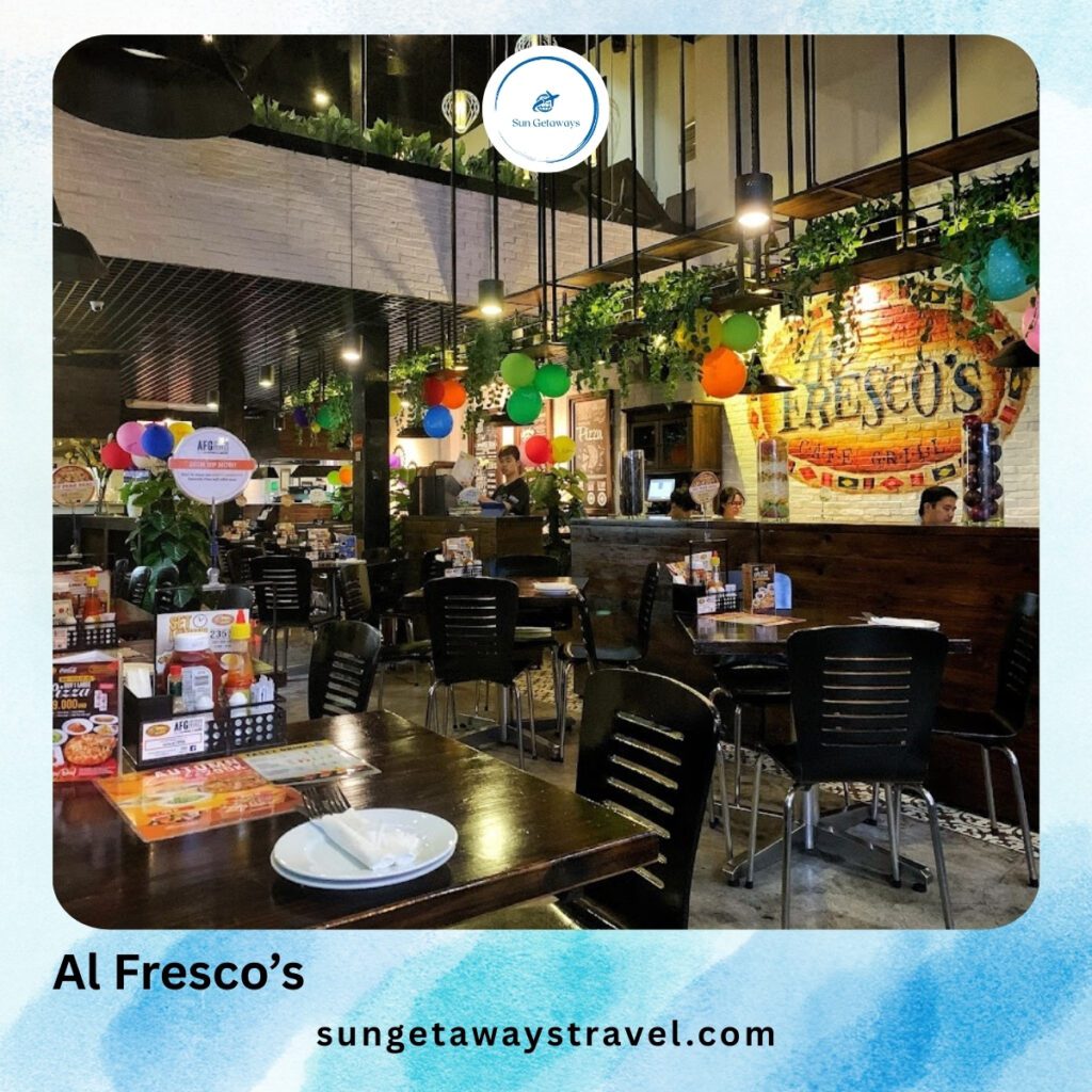 Al Fresco’s - pizza delivery in Saigon