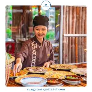 Vietnamese traditional buffet