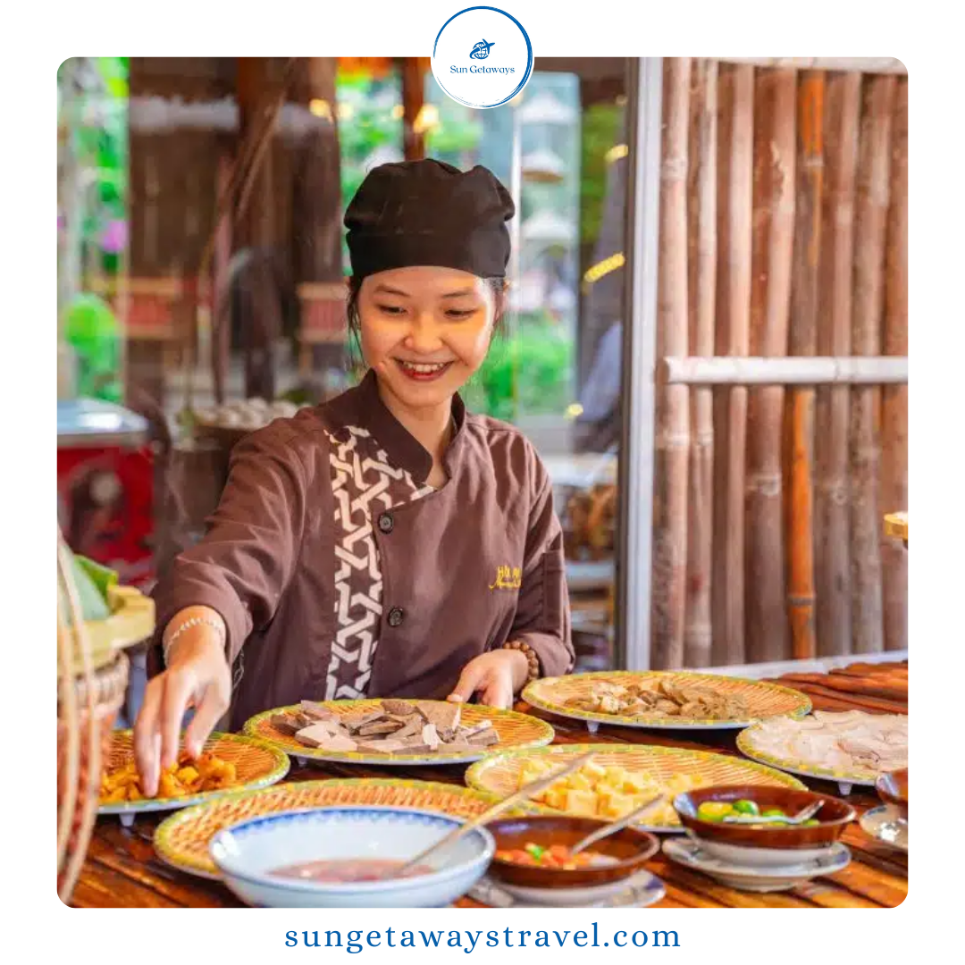 Vietnamese traditional buffet