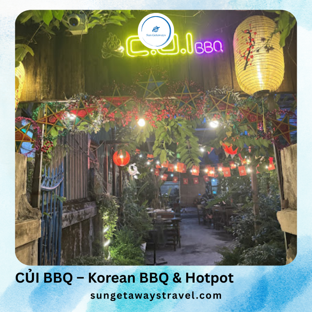 CỦI BBQ – Korean BBQ & Hotpot