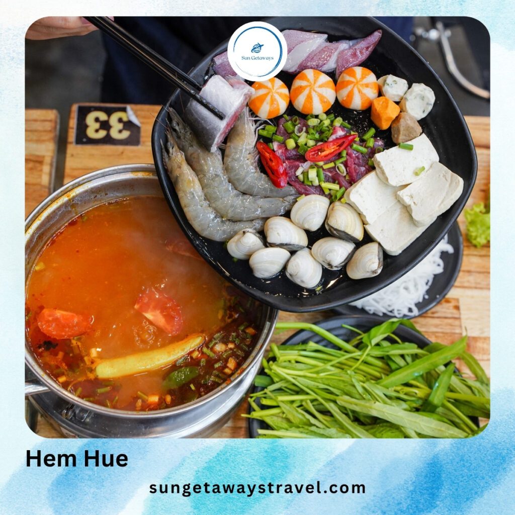 Hem Hue - Hot pot in Hue