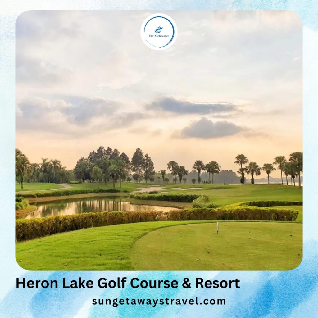 Heron Lake Golf Course & Resort - top golf destinations north Vietnam
