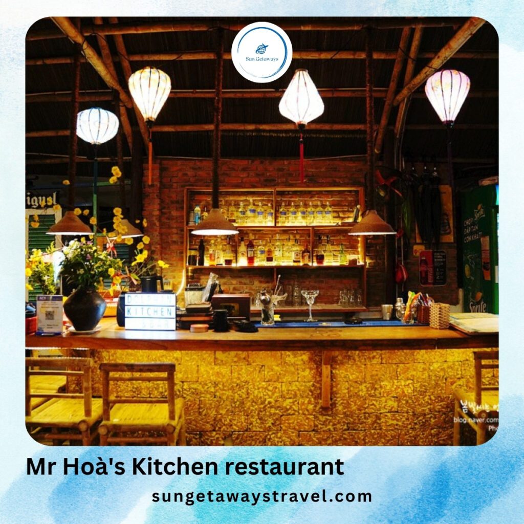 Mr Hoà's Kitchen restaurant