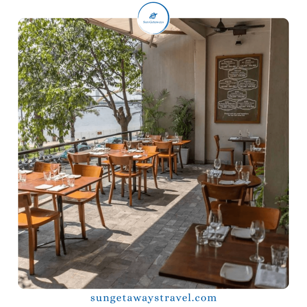 outdoor view restaurant