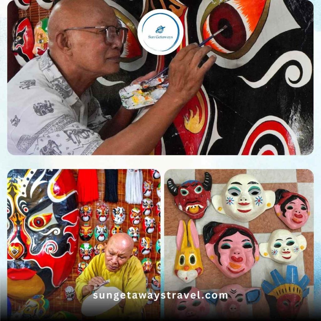 Techniques in Vietnamese Folk Mask Making