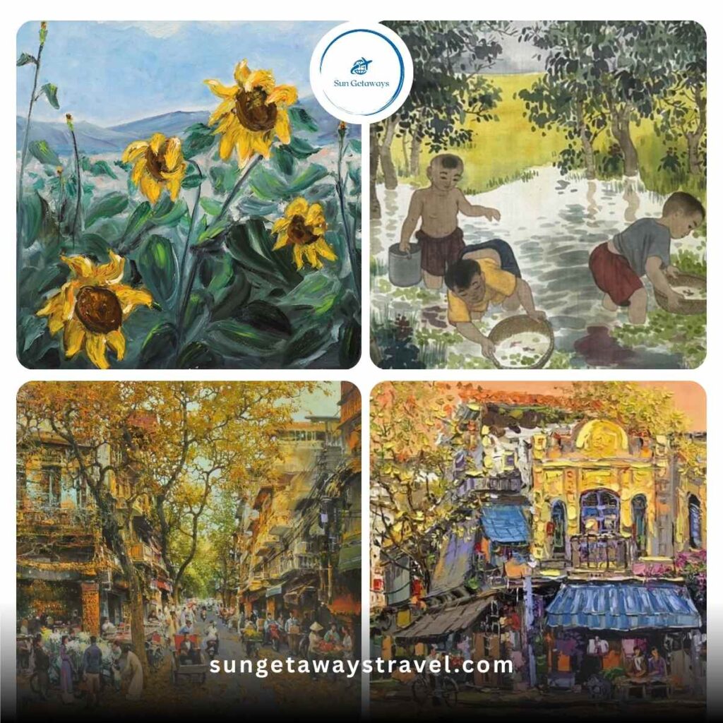 Cultural Values Reflected in Vietnamese Oil Painting