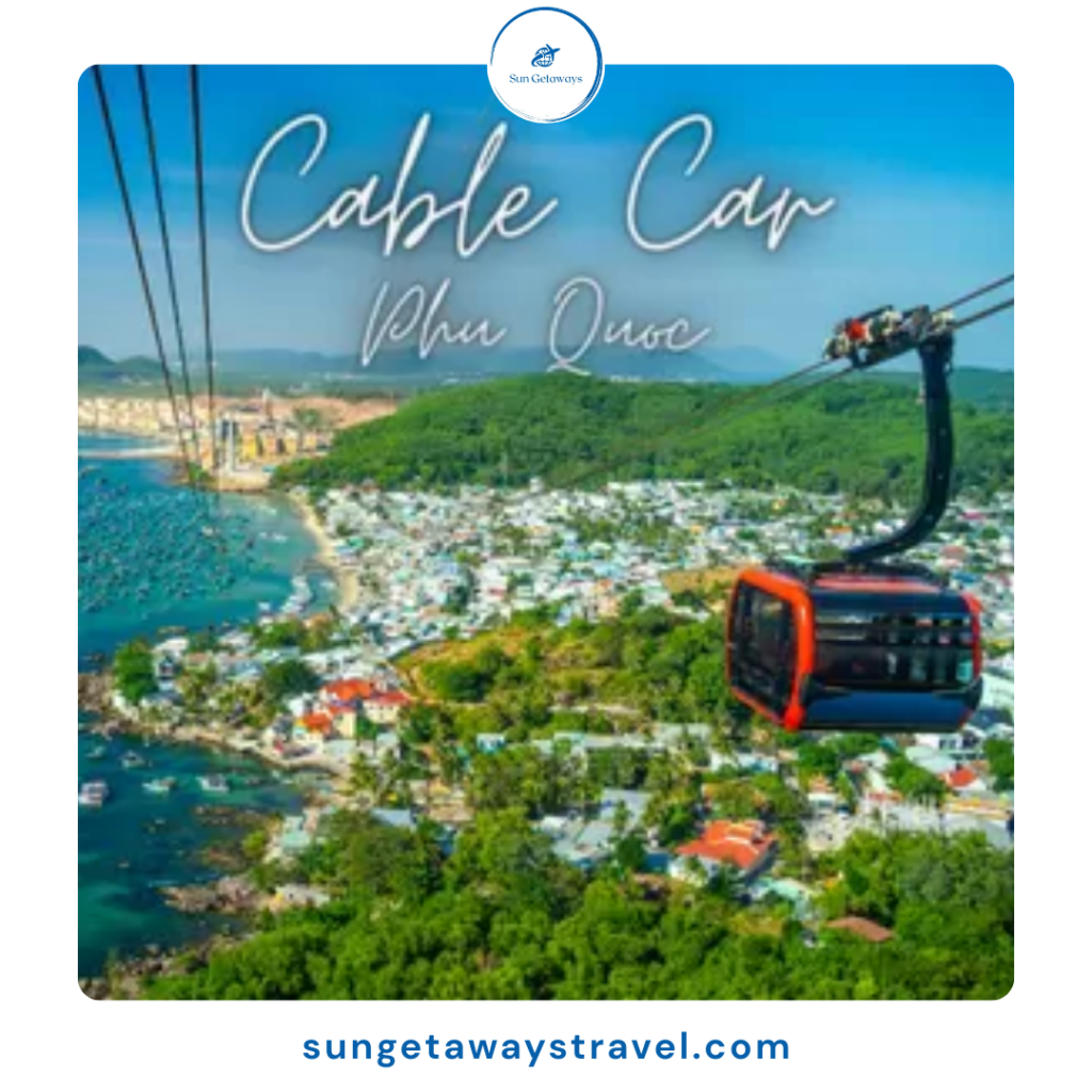 cable cars in Vietnam, Phu Quoc, Hon Thom