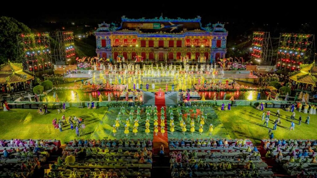 vietnam folk celebration in hue