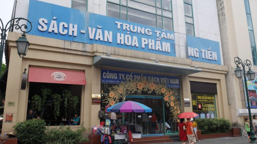Famous bookstores in Vietnam in hanoi