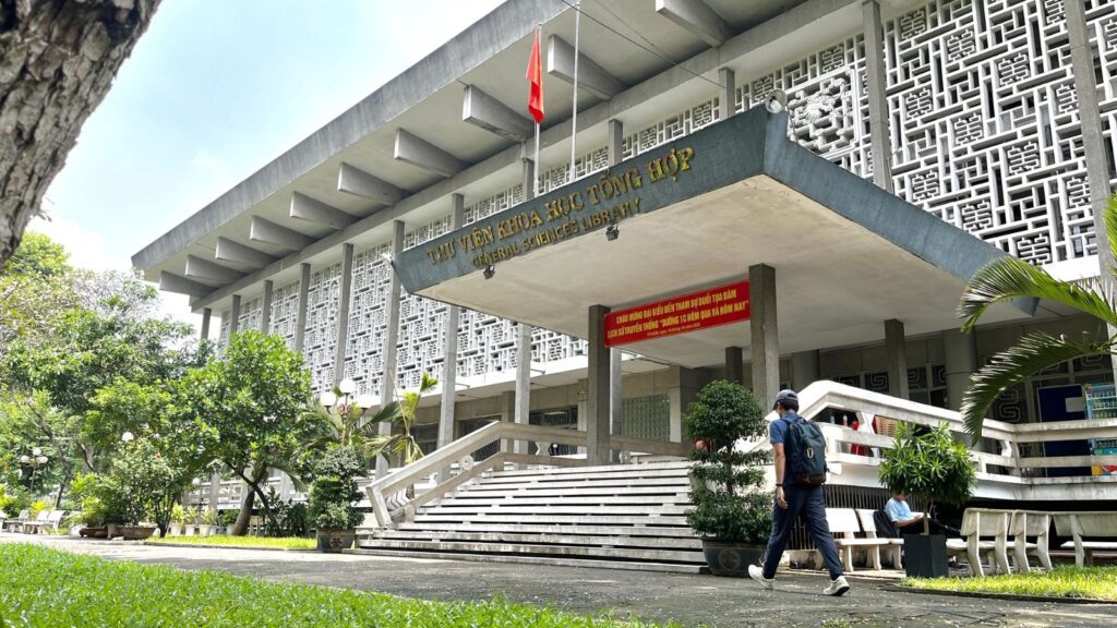 famous libraries in Vietnam Ho Chi Minh City