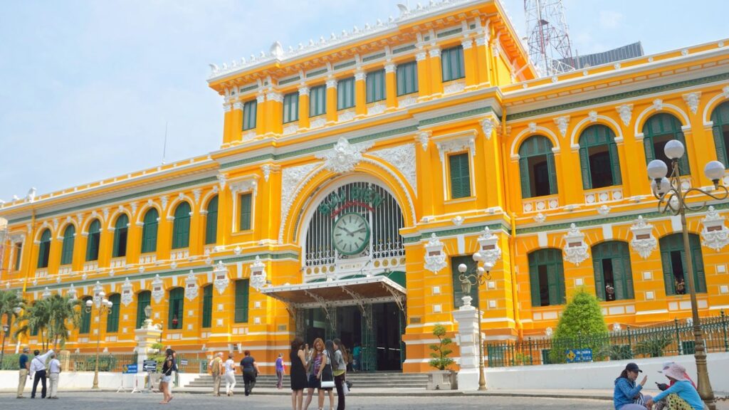 visit French architecture in Vietnam
