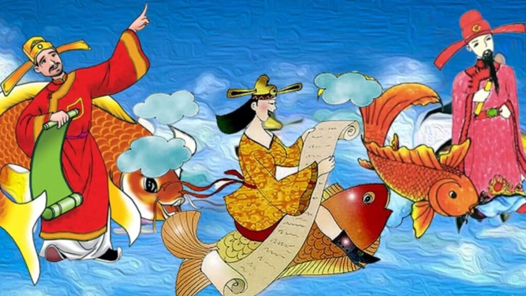 Kitchen Gods Ceremony in Vietnam