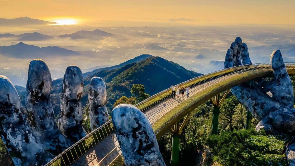 golden bridge ba na hills